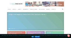 Desktop Screenshot of cannes-tendances.com